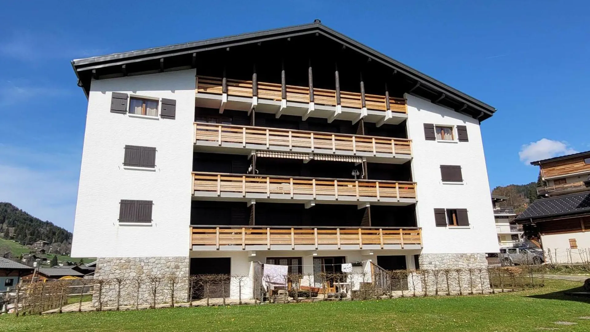 Appartement 4* Renove, Equipe, 6 Pers, Proche Centre Avec Parking Et Wi-Fi - Fr-1-598-127 Les Gets
